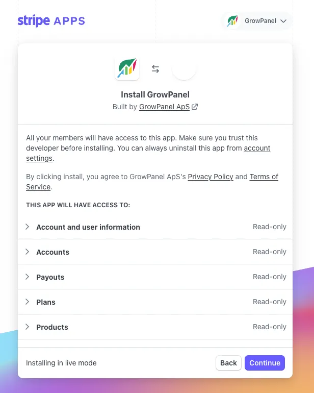 Authorize Stripe source