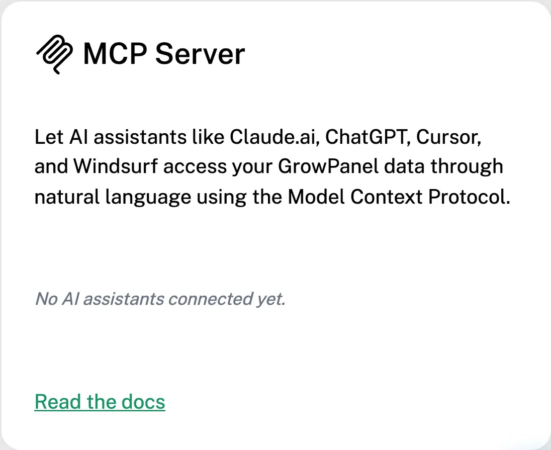 Talk to your subscription data: the hosted MCP server